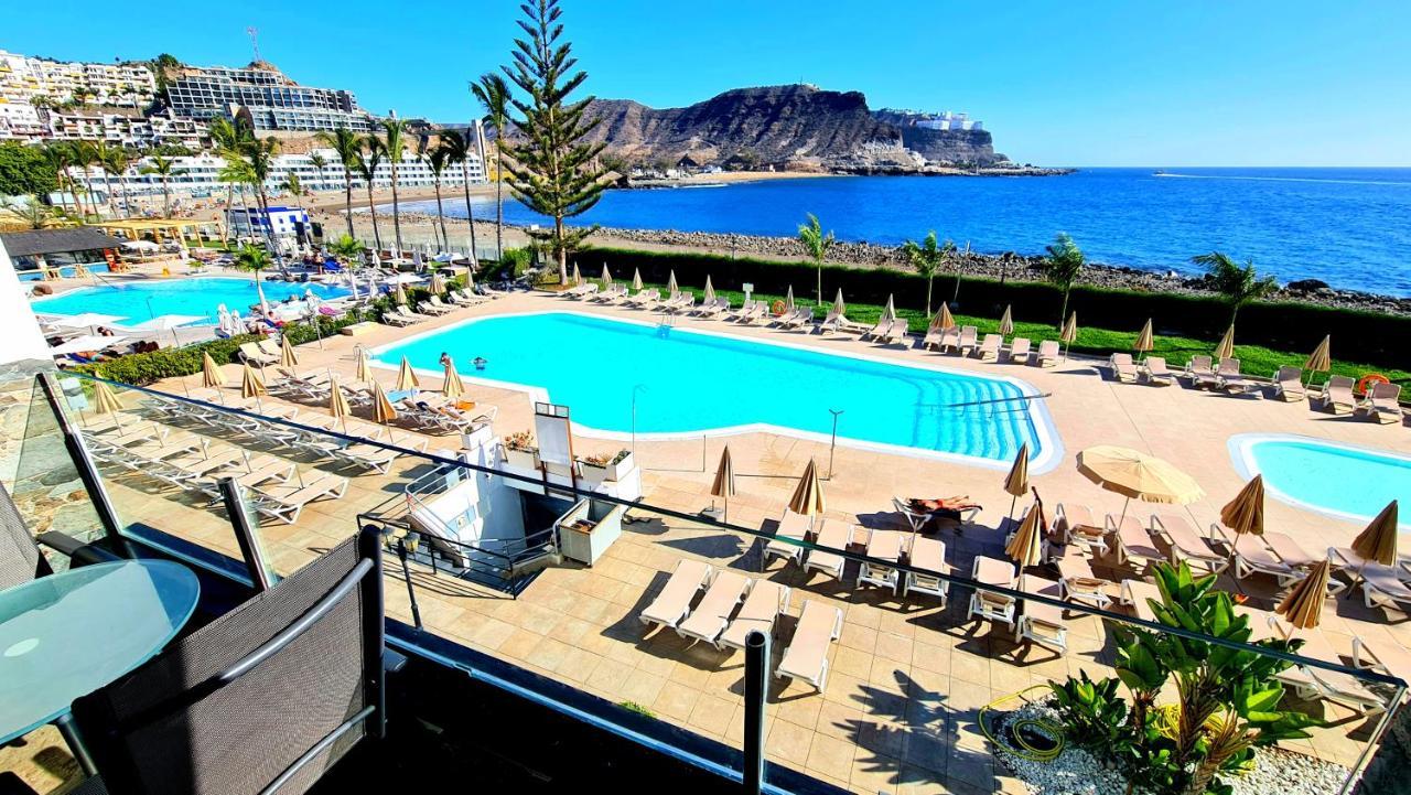 Oceanfront Deluxe-45M,Heated Pools,2Aircondition, 2Tv-65",Dishwasher,600Mb,Lift,Amadores View ! Playa Del Cura  Dış mekan fotoğraf