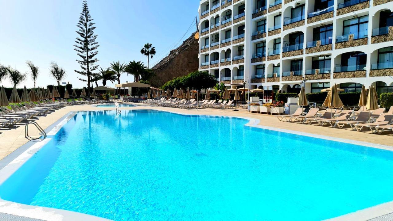 Oceanfront Deluxe-45M,Heated Pools,2Aircondition, 2Tv-65",Dishwasher,600Mb,Lift,Amadores View ! Playa Del Cura  Dış mekan fotoğraf