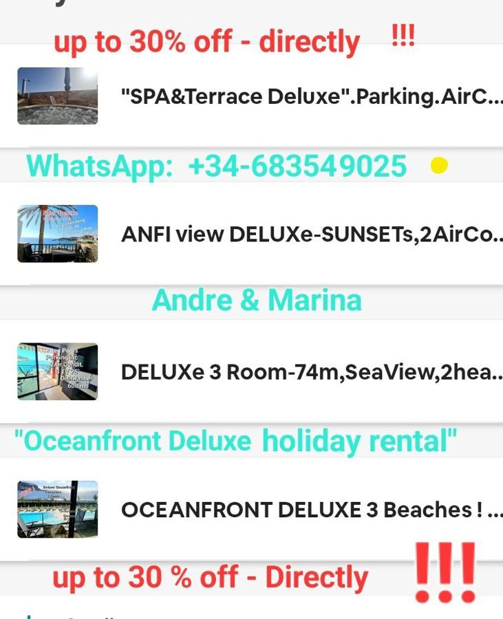 Oceanfront Deluxe-45M,Heated Pools,2Aircondition, 2Tv-65",Dishwasher,600Mb,Lift,Amadores View ! Playa Del Cura  Dış mekan fotoğraf
