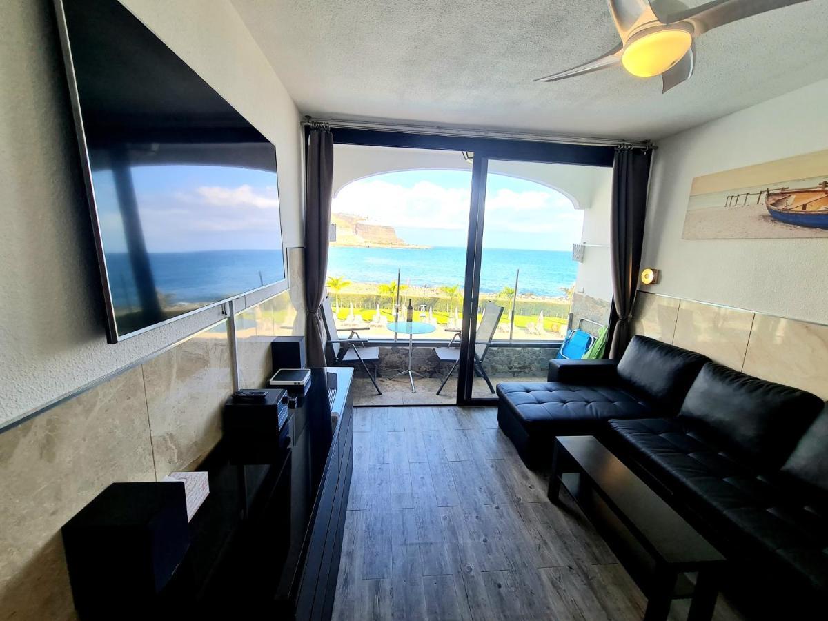 Oceanfront Deluxe-45M,Heated Pools,2Aircondition, 2Tv-65",Dishwasher,600Mb,Lift,Amadores View ! Playa Del Cura  Dış mekan fotoğraf